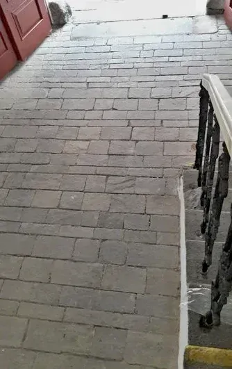 Rodopy formátovaná dlažba 20cm, tl. 3-5cm  